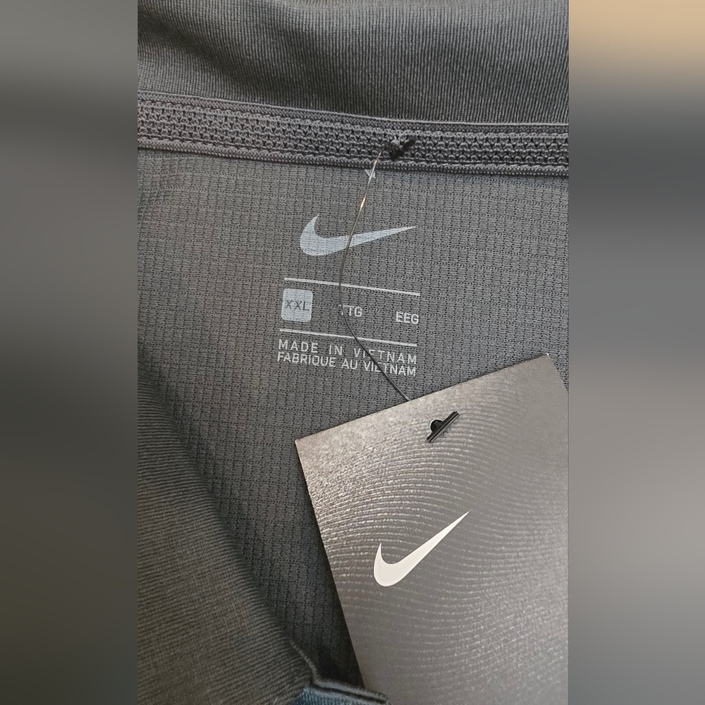 New Nike Polo Black Shirt Men XXL   3 Button Texas Bowl - Picture 10 of 14